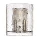 preview thumbnail 2 of 2, Fortress 2-Light Wall Sconce in Mottled Silver