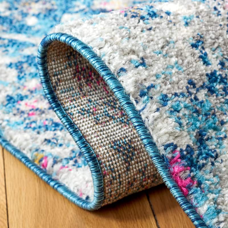 SAFAVIEH Madison Belle Boho Glam Paisley Pattern Area Rug