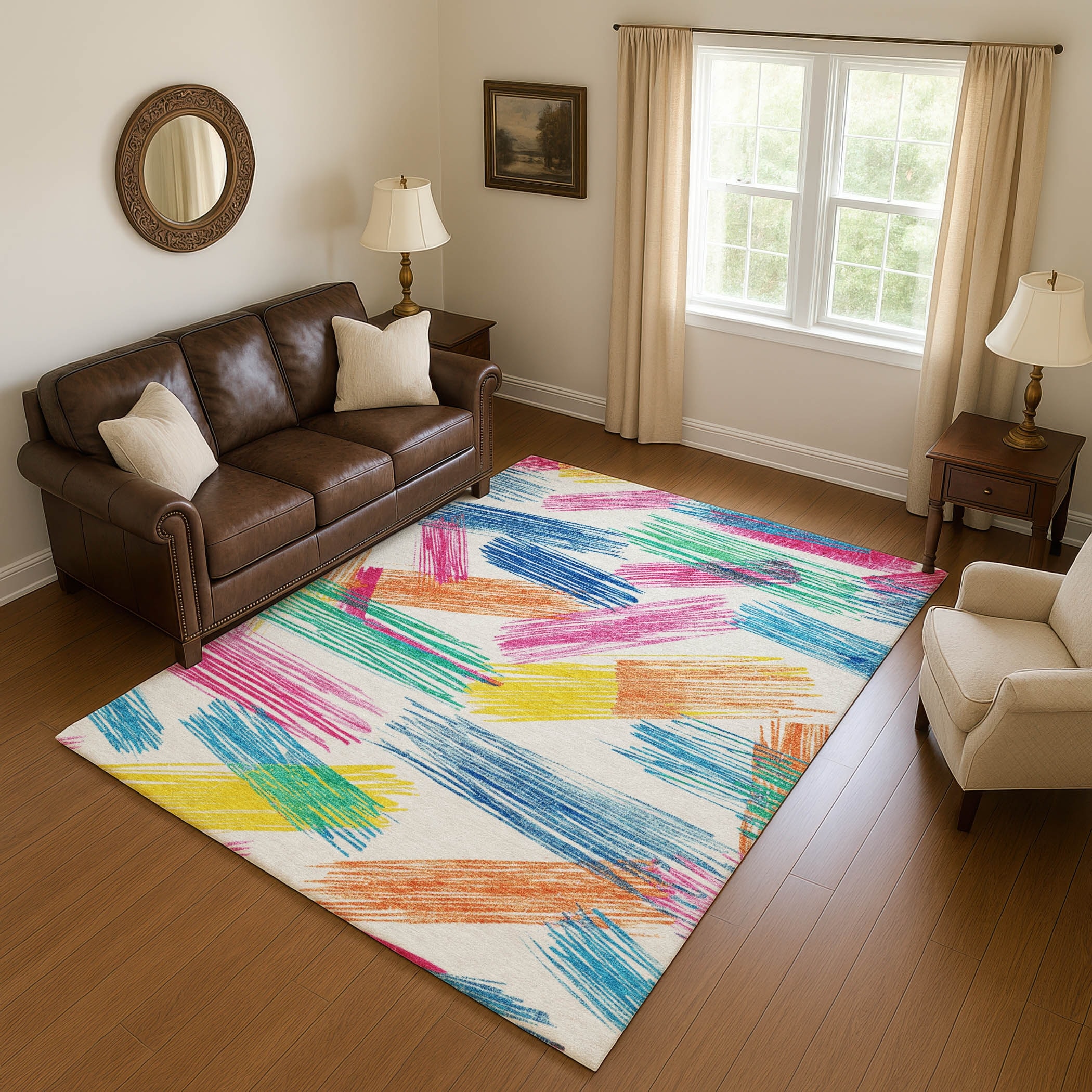 Premium Washable Super Soft Contemporary Mayfield Rug