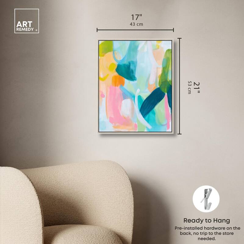 Layered Lush II Canvas by Art Remedy