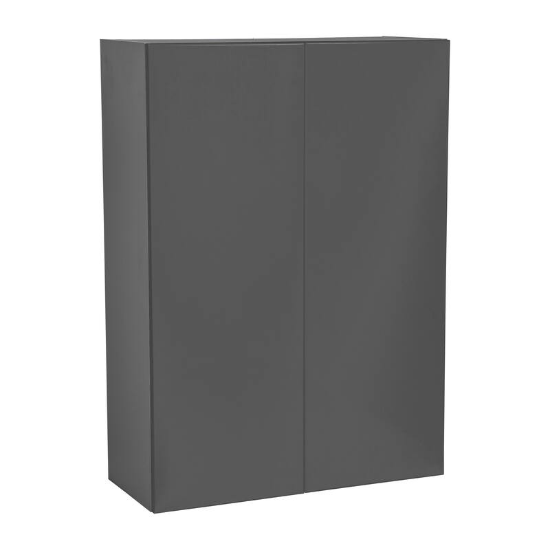 27" x 42" Wall Cabinet-Double Door-Grey - 27 x 42 x 12 - Grey