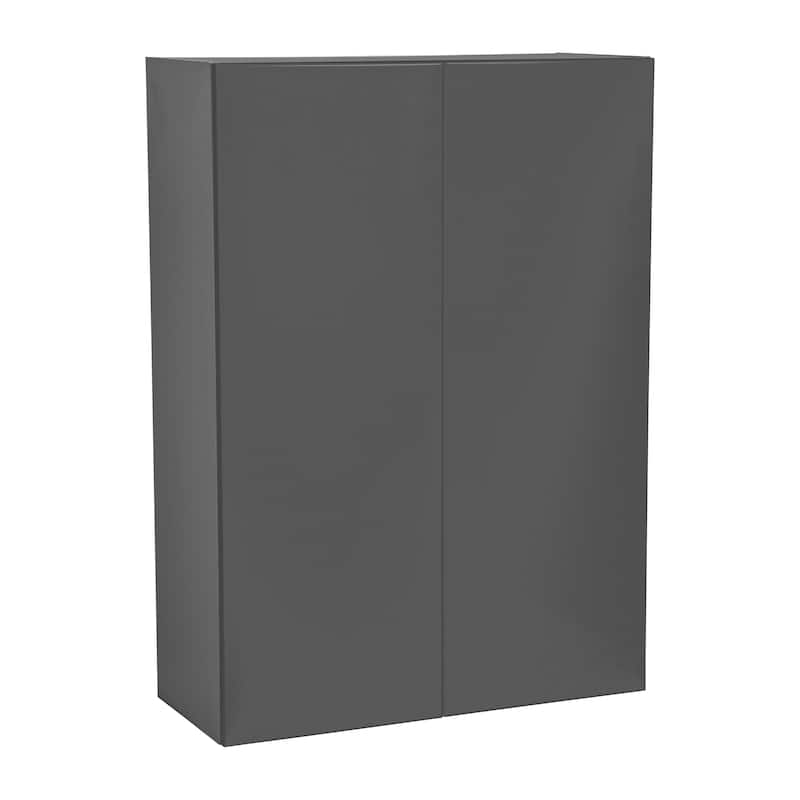 33" x 42" Wall Cabinet-Double Door-Grey - 33 x 42 x 12 - Grey