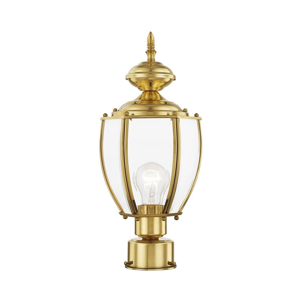 Livex Lighting Outdoor Basics Single Light 15-3/4" High Outdoor Post