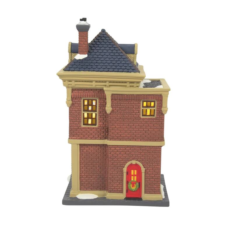 Department 56 Christmas In The City A Little Off The Top Lighted Building - 6013406