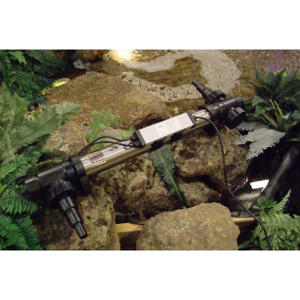 slide 1 of 5, Alpine Corporation 40 Watt UV Clarifier for Fountains, Waterfalls, and Water Circulation Out of Water Use - 40 WATTS