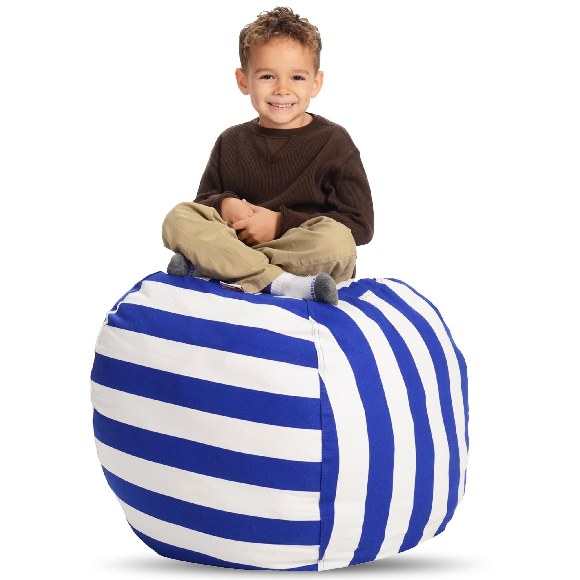 Creative QT Stuff 'n Sit XL 38'' Bean Bag Storage for Stuffed Toys