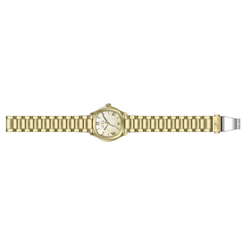 Invicta Women's 48235 Wildflower Quartz 3 Hand Gold Dial Watch