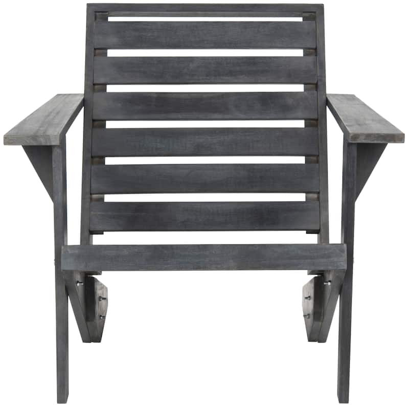 SAFAVIEH Outdoor Janiya Adirondack Chair - 30W x 28D x 32H