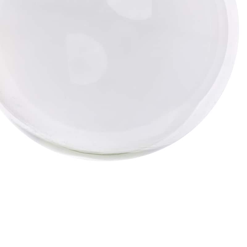 Transparent Glass Christmas Ball Ornaments - 3.25" (80mm) - Clear - 6ct