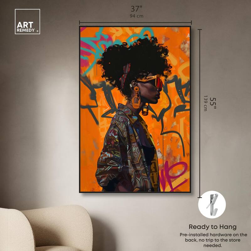 Street Wear Canvas by Art Remedy