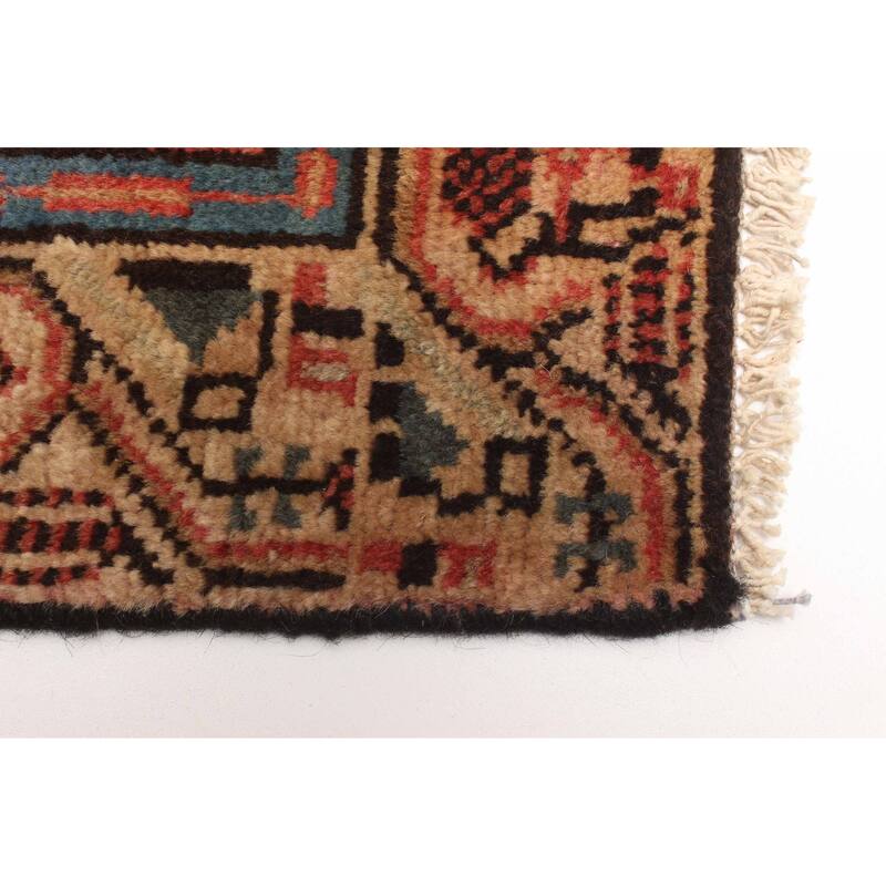 ECARPETGALLERY Hand-knotted Andelz Red Wool Rug - 3'0 x 4'9