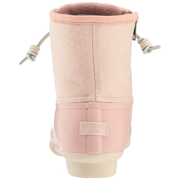 sperry women's saltwater emboss wool rain boot