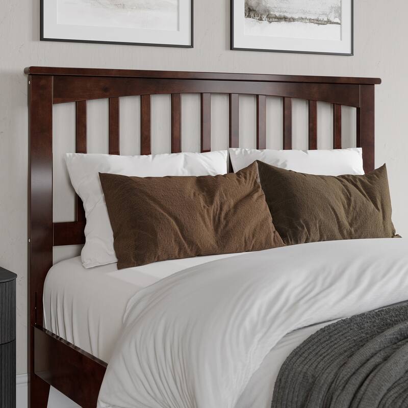 Becket Solid Wood Low Profile Platform Bed