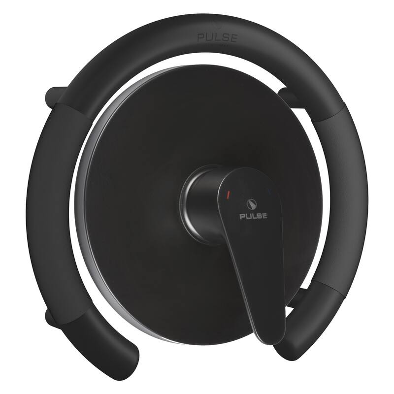 ErgoValveBar Ergonomic Soft Grip 32mm Diameter ADA Compliant 300 lb Weight Capacity Matte Black