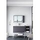 preview thumbnail 6 of 31, James Martin Vanities Milan 35.4" Single Vanity, Modern Gray with Composite Stone Top
