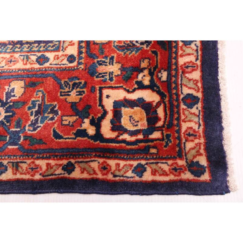 ECARPETGALLERY Hand-knotted Anadol Dark Navy Wool Rug - 4'7 x 6'8