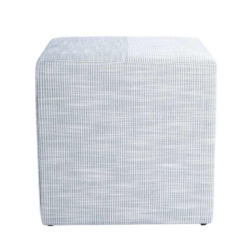 HomePop Soft Cube Ottoman