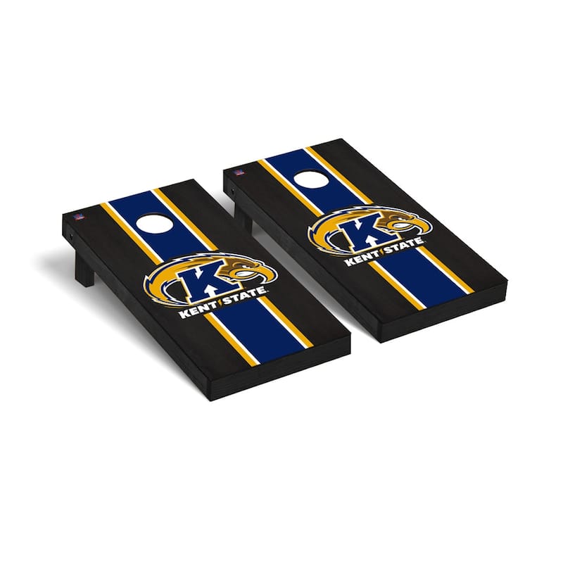 Kent State Golden Flashes 2x4 Pro Cornhole Boards - V4 - Include Carrying Case
