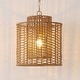 preview thumbnail 3 of 12, SAFAVIEH Lighting Ryoa 12" Pendant
