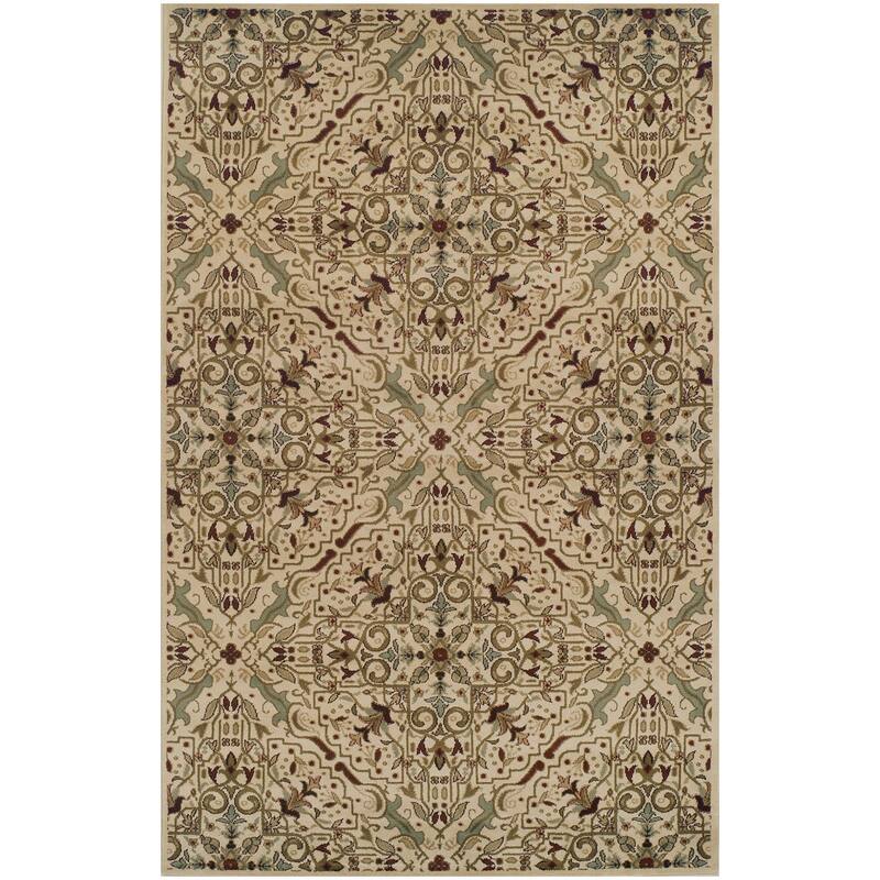Superior Ann Classic Scroll Modern Indoor Area Rug
