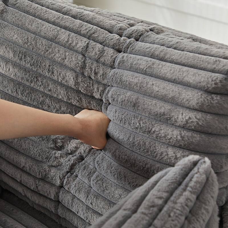 Corduroy Sponge single sofa,No Assembly Required