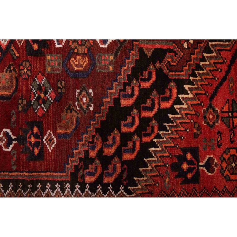 ECARPETGALLERY Hand-knotted Andelz Red Wool Rug - 2'11 x 5'10