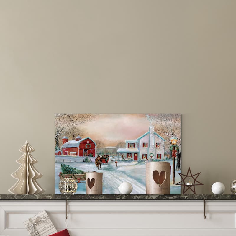 Christmas Tree Farm-Premium Gallery Wrapped Canvas - Ready to Hang