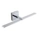 preview thumbnail 7 of 12, Dimmable Linear LED Chrome Vanity Wall Sconce 3CCT 17W 24in