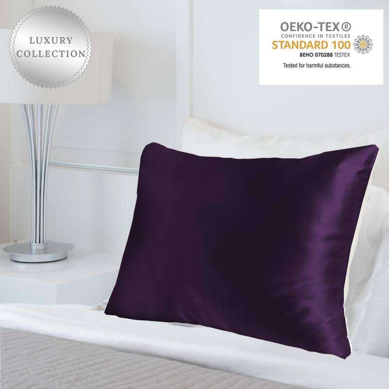 MYK Natural 25 Momme Silk with Cotton Underside Pillowcase