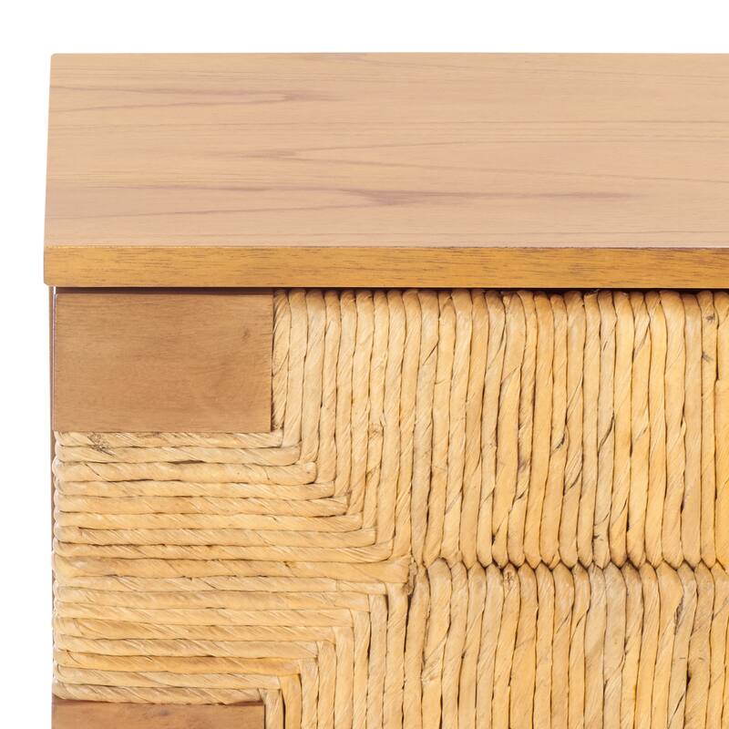 SAFAVIEH Couture Roseanne Banana Stem 1-Drawer Nightstand