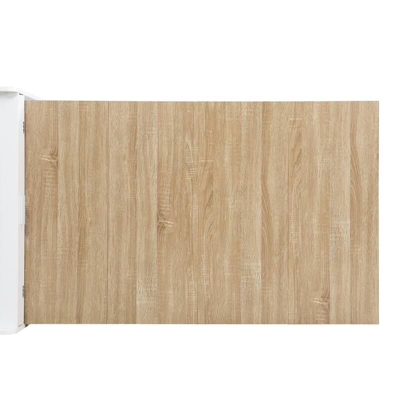 Roomfitters 69" Kitchen Pantry Organizers and Storage Kitchen Cabinet with Extendable Dining Table and Coffee Bar