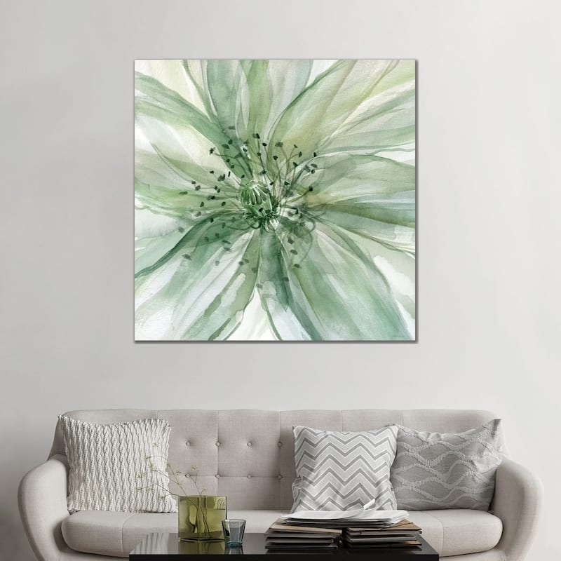 iCanvas "Macro Sage Flower II" by Carol Robinson Canvas Print
