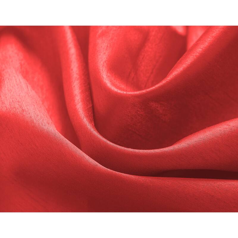 Nancy Faux Silk 63-inch Grommet Curtain Panel - 54 x 63 in. - 54 x 63 in.