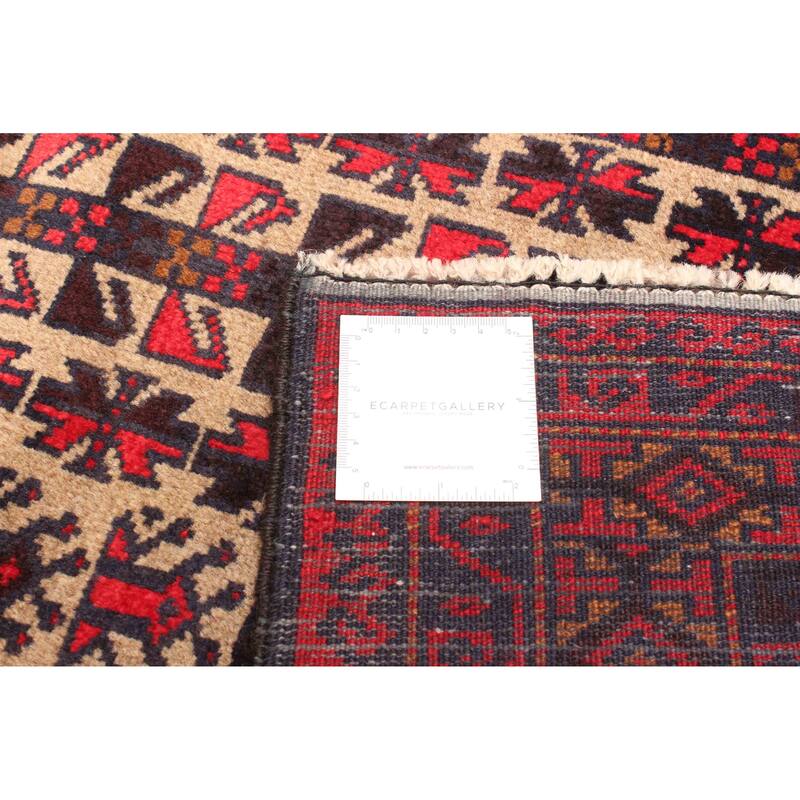 ECARPETGALLERY Hand-knotted Teimani Tan Wool Rug - 2'10 x 4'11