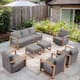 Option Brown Wicker / Grey Cusion