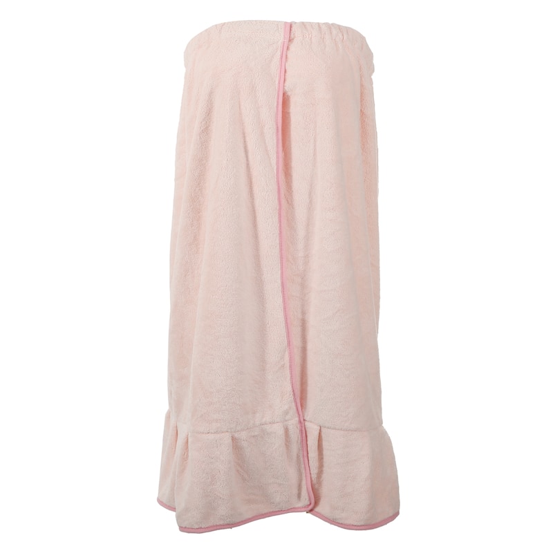 Bath Wrap Towel for Women Shower Robe Adjustable Closure Bath Wrap