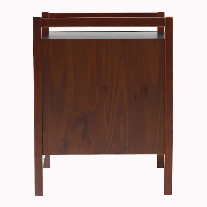 Middlebrook Designs Mid-Century Modern Solid Wood Nightstand