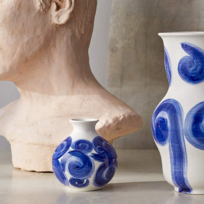 Kähler Tulle Vase, Blue