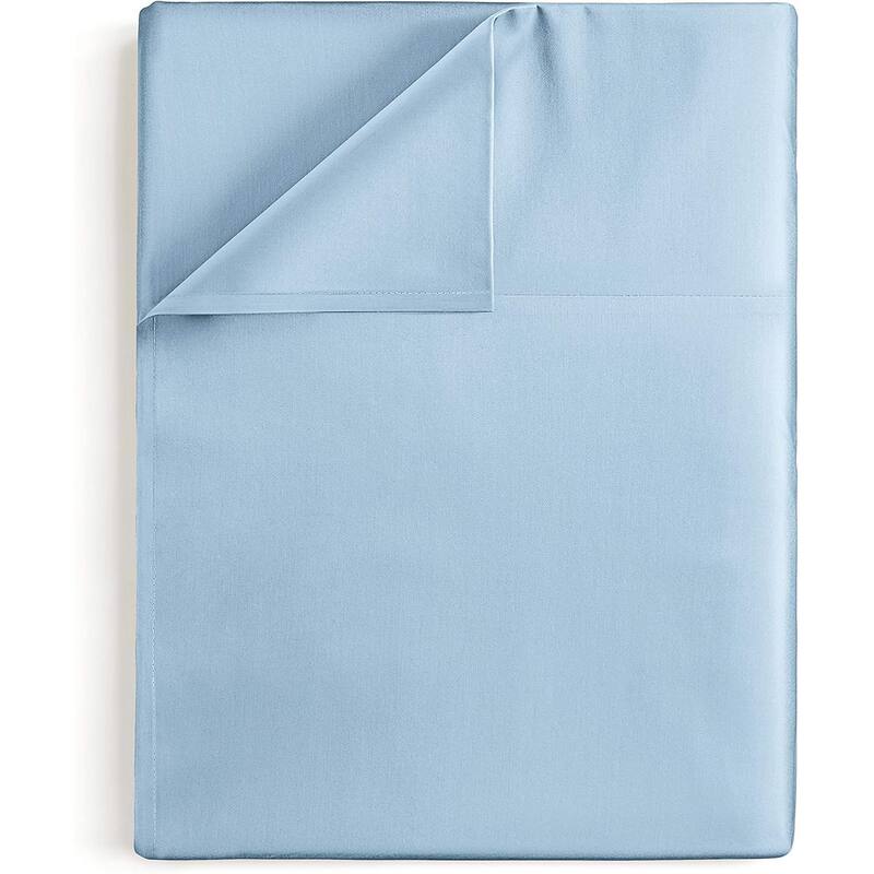 CGK Linens Solid Double Brushed Microfiber Single Flat Sheet/ Top Sheet