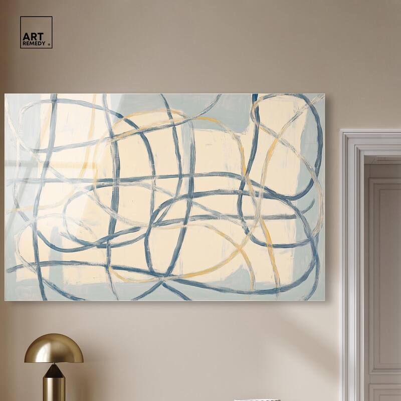 Unbroken Line I Acrylic by Art Remedy, Ready to Hang
