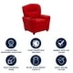 preview thumbnail 2 of 191, Contemporary Kids Recliner with Cup Holder