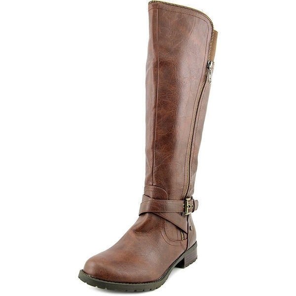 G By Guess Halsey Wide Calf Women Round Toe Synthetic Knee High Boot
