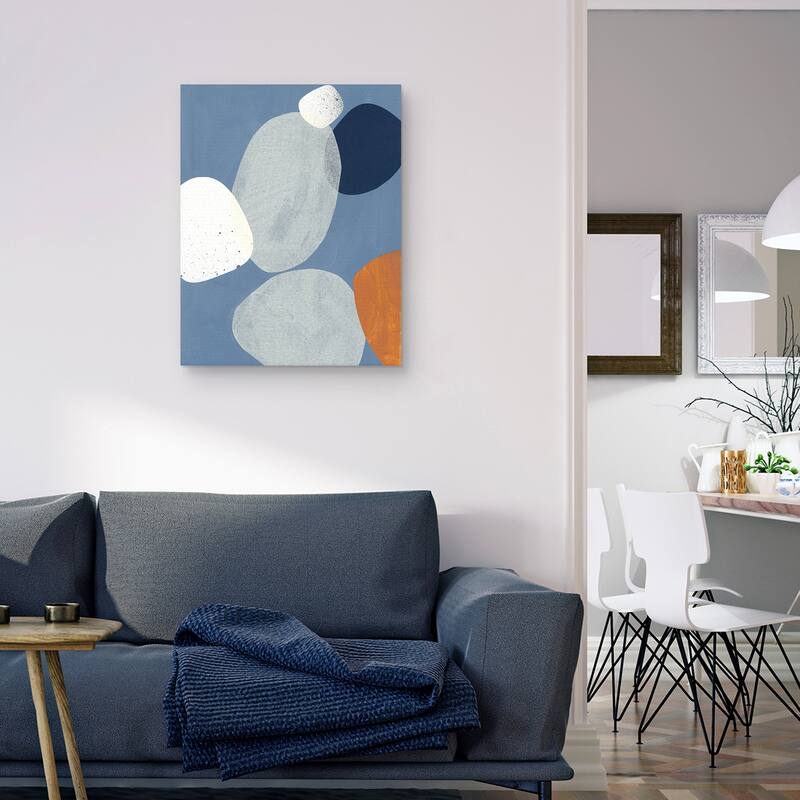 Overlapping Orbs 2 by ML Studio Canvas Art Print