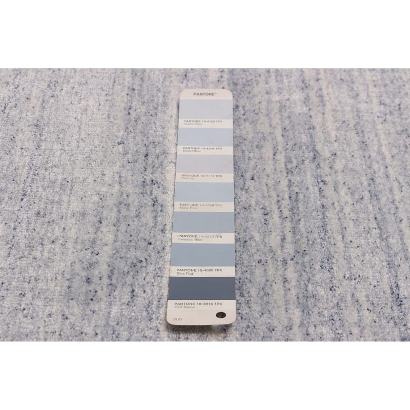 ECARPETGALLERY Hand Loomed Kashkuli Gabbeh Light Grey Wool Rug - 5'7 x 7'8
