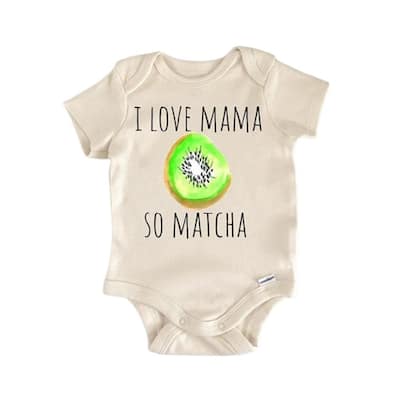 Kiwi Fruit Tropical - Baby Boy Girl Clothes Infant Bodysuit Funny Cute Newborn