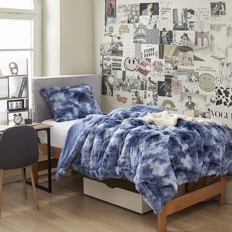 Are You Kidding - Coma Inducer® Oversized Comforter Set - Periwinkle Thunderstorm - Twin XL