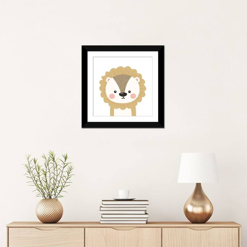 iCanvas "Cute Lion For Kids Room" by Art Mirano