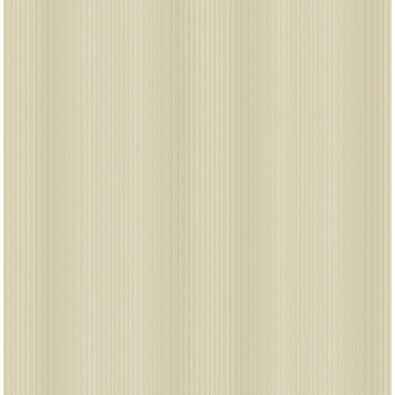 Seabrook Designs Foxtail Stria Unpasted Wallpaper - 20.5 in W x 33 ft. L - Metallic Beige