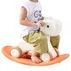 preview thumbnail 5 of 23, 3 in 1 Rocking Horse for Toddlers with Wheels and Balance Board - 27.16 x 12.20 x 18.11 inch
