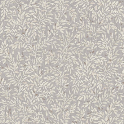 NEXT Ditsy Leaf Grey Wallpaper